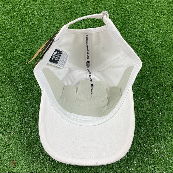 New The North Face Hat Adult One Size White Rainbow Pride Cap Adjustable Strap - Picture 6 of 6